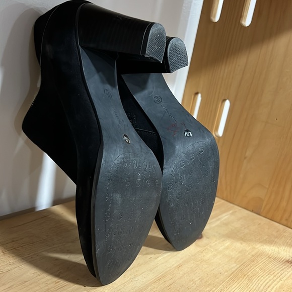 Giani Bernini black suede ankle boots - Picture 11 of 11